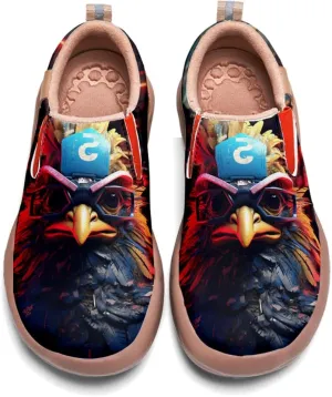 Onehorse Womens Painted Punk Travel Loafers - Casual Walking Shoes Comfortable Lightweight Sneakers
