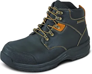 Orthofeet Men's Orthopedic Leather Granite Waterproof Work Boots