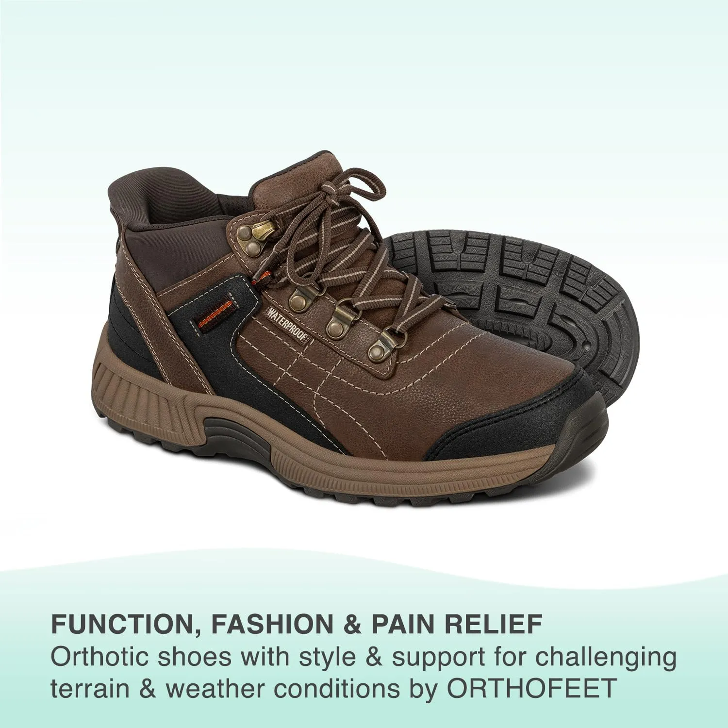Orthofeet Women's Orthopedic Carmel Hands-Free Boots