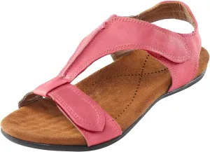 Orthopedic Sandals for Womens Dressy Summer T-strap Walking Comfortable Sandals Soft Cushion Outdoor Flat Beach Sandals