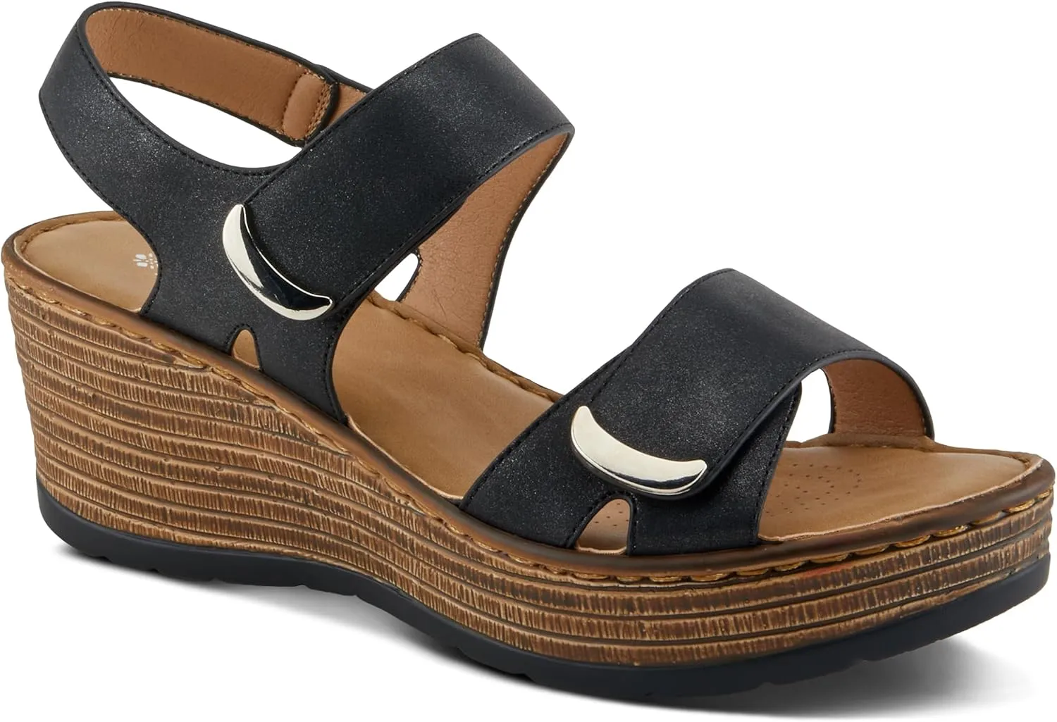 PATRIZIA Women's WOODROW Slingback Wedge Sandals