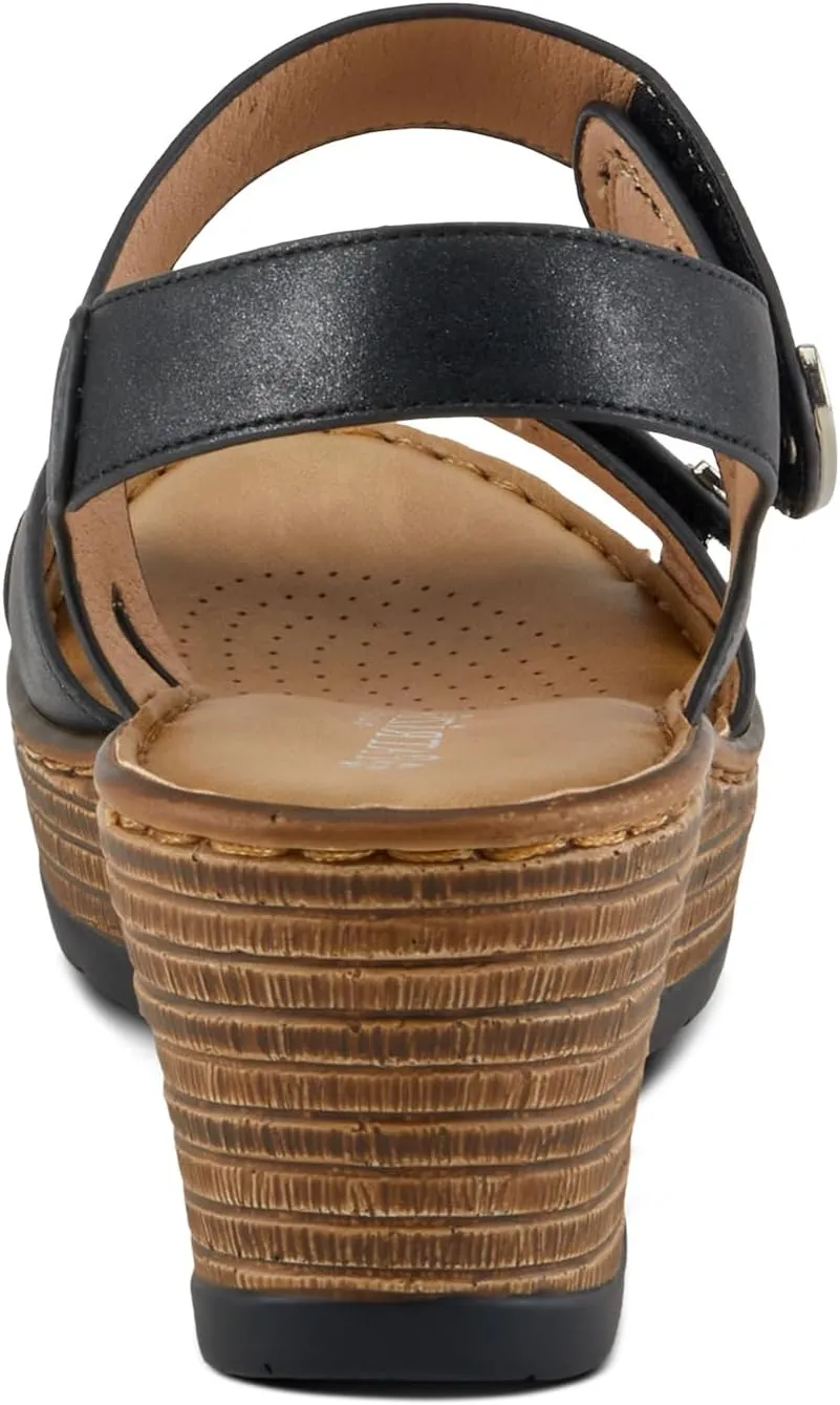 PATRIZIA Women's WOODROW Slingback Wedge Sandals