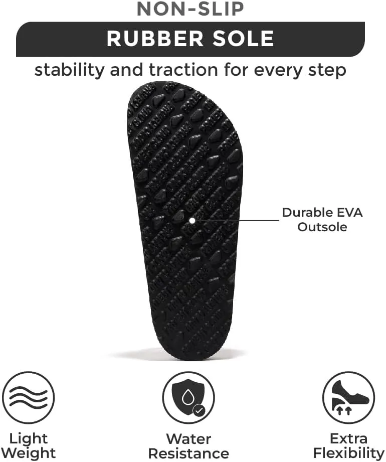 Project Cloud Genuine Leather Flat Sandals Women 2025 Beach Essentials Womens Sandals Memory Foam Vacation Essentials Slides for Women Footwear (Venita)