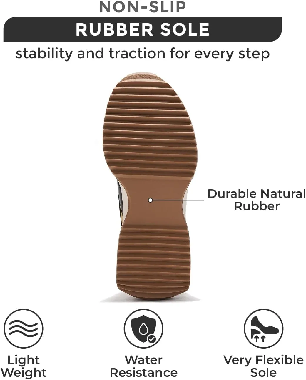 Project Cloud Womens Sneakers - Memory Foam Insole and Lightweight Spring Shoes - Non-Slip Lace Up Trendy Shoes - Fashion Sneakers for Women 2025