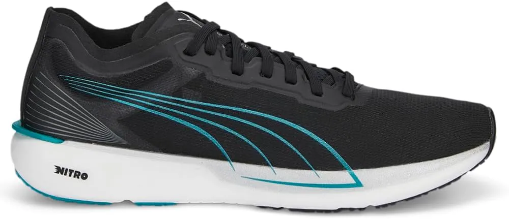 PUMA Mens Liberate Nitro Running Sneakers Shoes - Black - Size 9.5 M