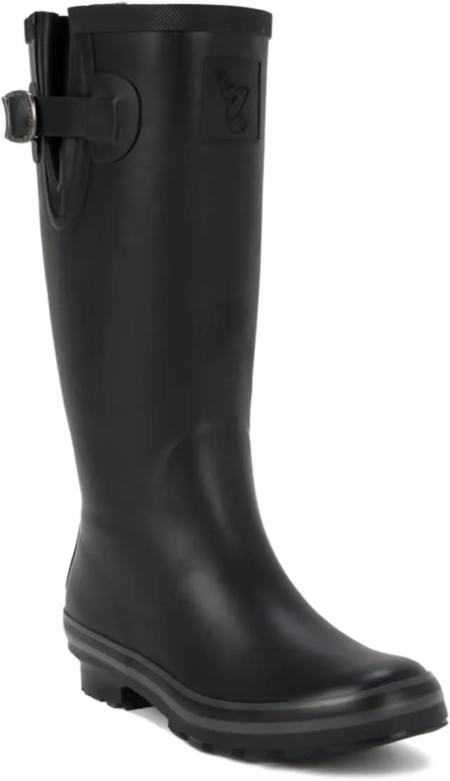 Rain Boots For Women Waterproof Boots Garden Shoes Outdoor Use with Comfortable Insole Knee High Rubber Rain Boot Gumboots Rain Footwear Wellies