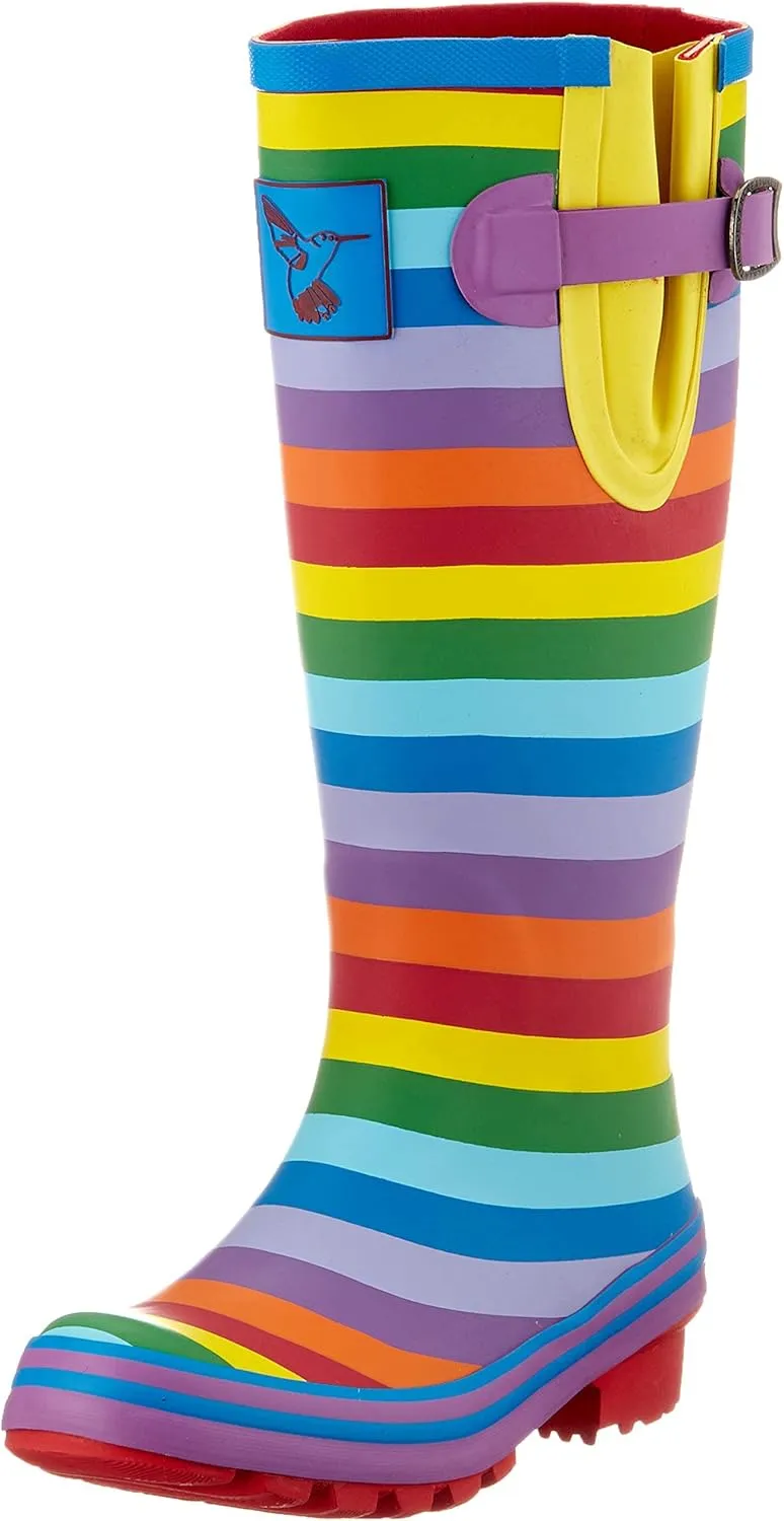 Rain Boots For Women Waterproof Boots Garden Shoes Outdoor Use with Comfortable Insole Knee High Rubber Rain Boot Gumboots Rain Footwear Wellies