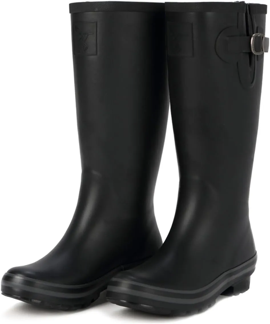 Rain Boots For Women Waterproof Boots Garden Shoes Outdoor Use with Comfortable Insole Knee High Rubber Rain Boot Gumboots Rain Footwear Wellies