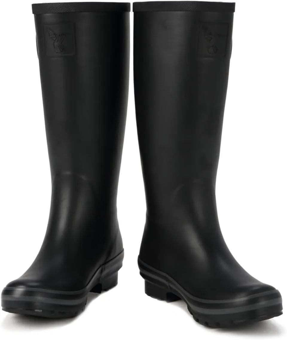 Rain Boots For Women Waterproof Boots Garden Shoes Outdoor Use with Comfortable Insole Knee High Rubber Rain Boot Gumboots Rain Footwear Wellies