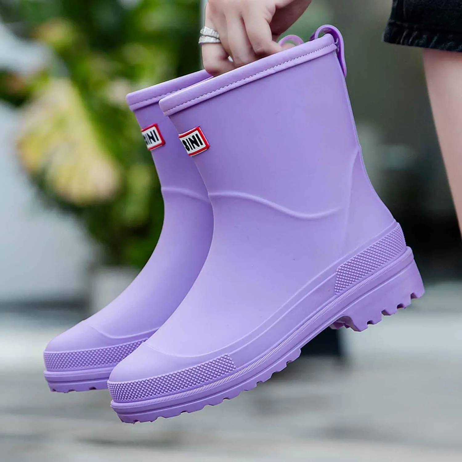 Rain Boots Women Short Rubber Slip Lightweight Water Shoes Unisex Original Garden Durable Fishing Boots Outdoor