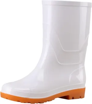Rain Outdoor Men's Garden Boots Shoes Water Wear- Summer Shoes Women's Women's Rain Boots for Women Shorty