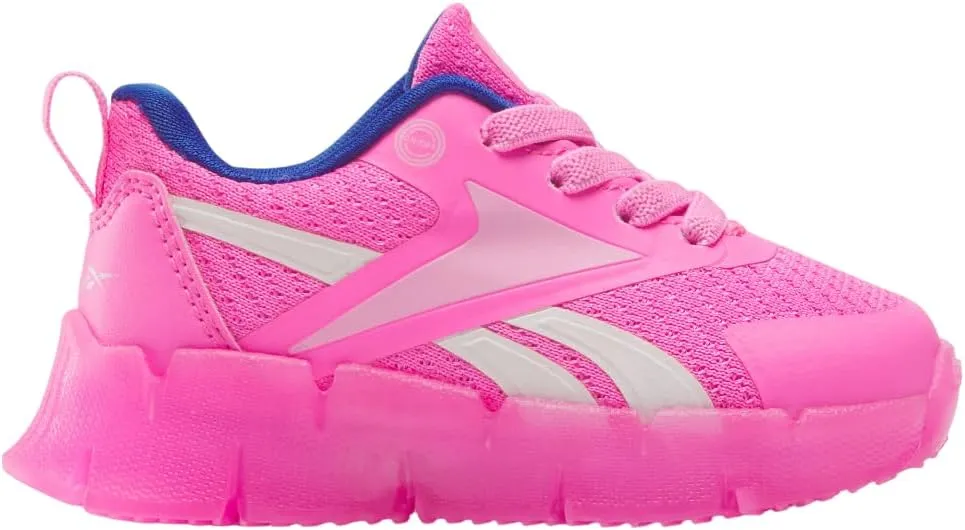 Reebok Baby-Girl's Kid's Barbie Zig N' Glow Sneaker