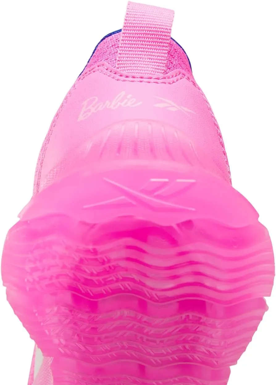 Reebok Baby-Girl's Kid's Barbie Zig N' Glow Sneaker