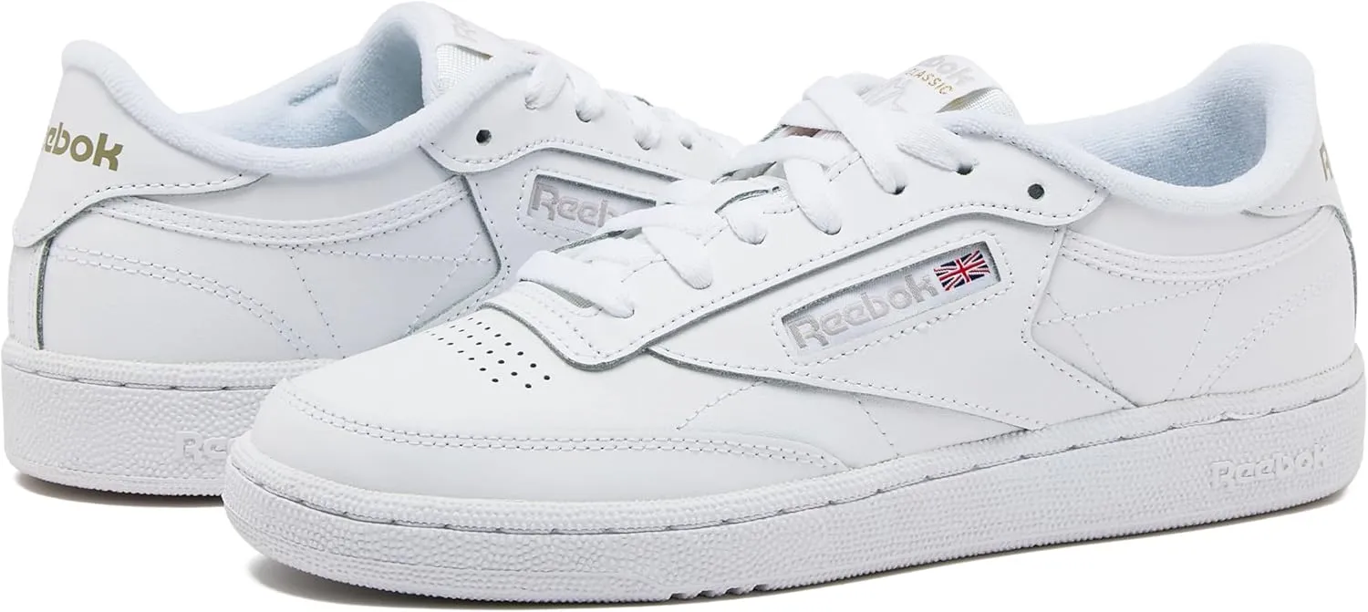 Reebok Club C 85 Tennis Shoes for Women - White Womens Sneakers