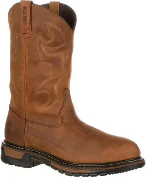ROCKY Original Ride Branson Roper Waterproof Western Boots