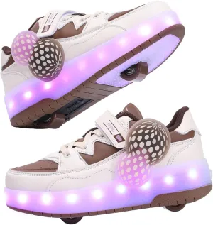Roller Shoes for Kids Boys Girls Fashion Fun Wheels Sneakers Children Roller Skate Shoes