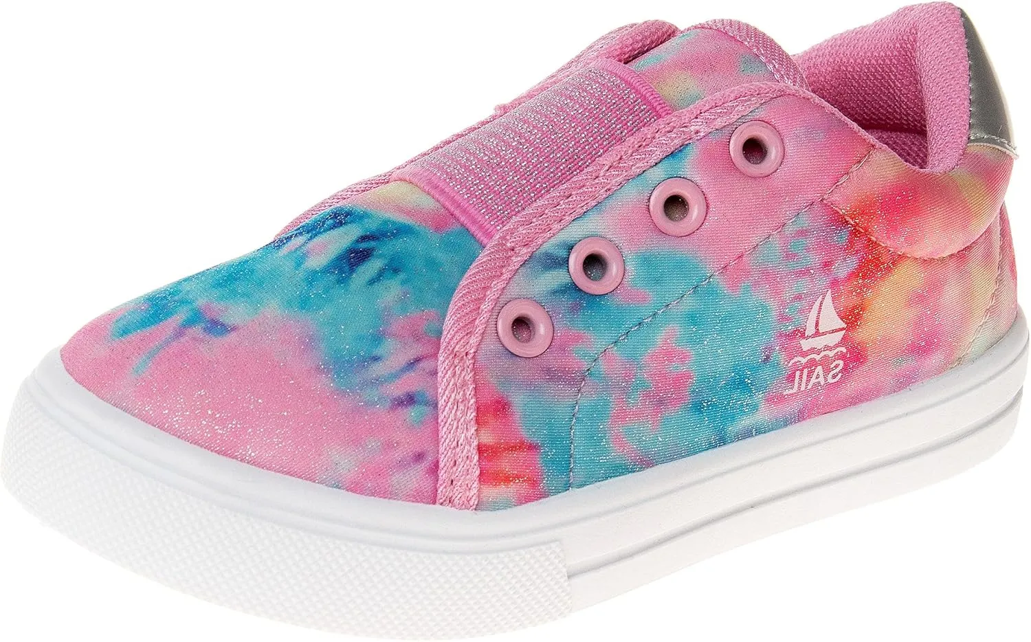 Sail Girl's Slip on Light-Weight Breathable Walking Sneakers
