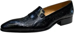 Santimon Men’s Slip On Shoes Dress Casual Penny Loafers – Comfort Luxury Leather Mocasines for Business, Office, Party & Wedding