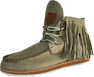 SBGMoSJ Ankle Boots Men Western White Ankle Boots Chunky Heel Womens Ankle Cowboy Boots Square Toe Suede Ankle Boots for Women Taupe Cowgirl Booties for Women Wide Calf