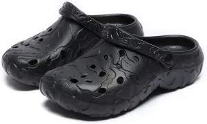 SECHRITE Clogs for Men Rubber Garden Shoes Lightweight Clogs for Men Slip On Mules for Summer - River Edge