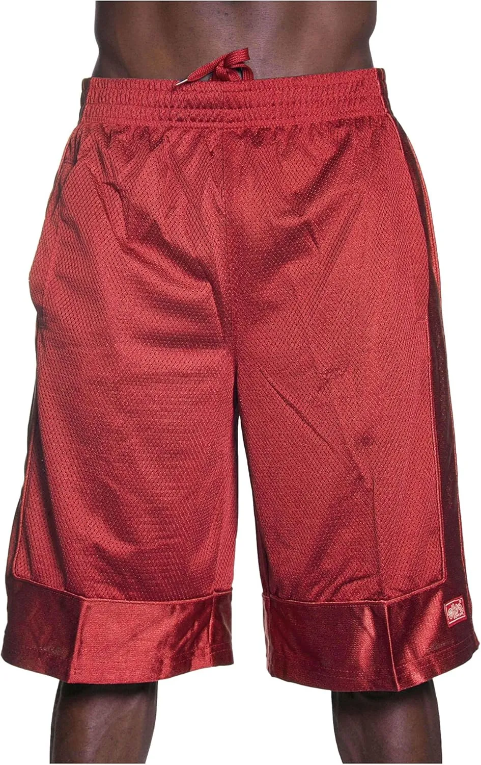 Shaka Wear Men's Basketball Shorts – Mesh Workout Gym Sports Active Running Athletic Pants with Pockets Regular Big S ~ 5XL