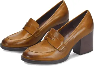 SHODENSE Women Vintage Chunky Heel Loafers Pumps Platform Round Closed Toe Oxford Shoes Burnished Matte Patent Suede Slip On Dress Loafer Stacked Block Heels Office Formal Work Business 4-11 M US