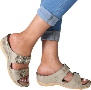 Shoes for Women, Sandals Women Premium Orthopedic Open Toe Sandals Retro Anti-Slip Breathable Sandals