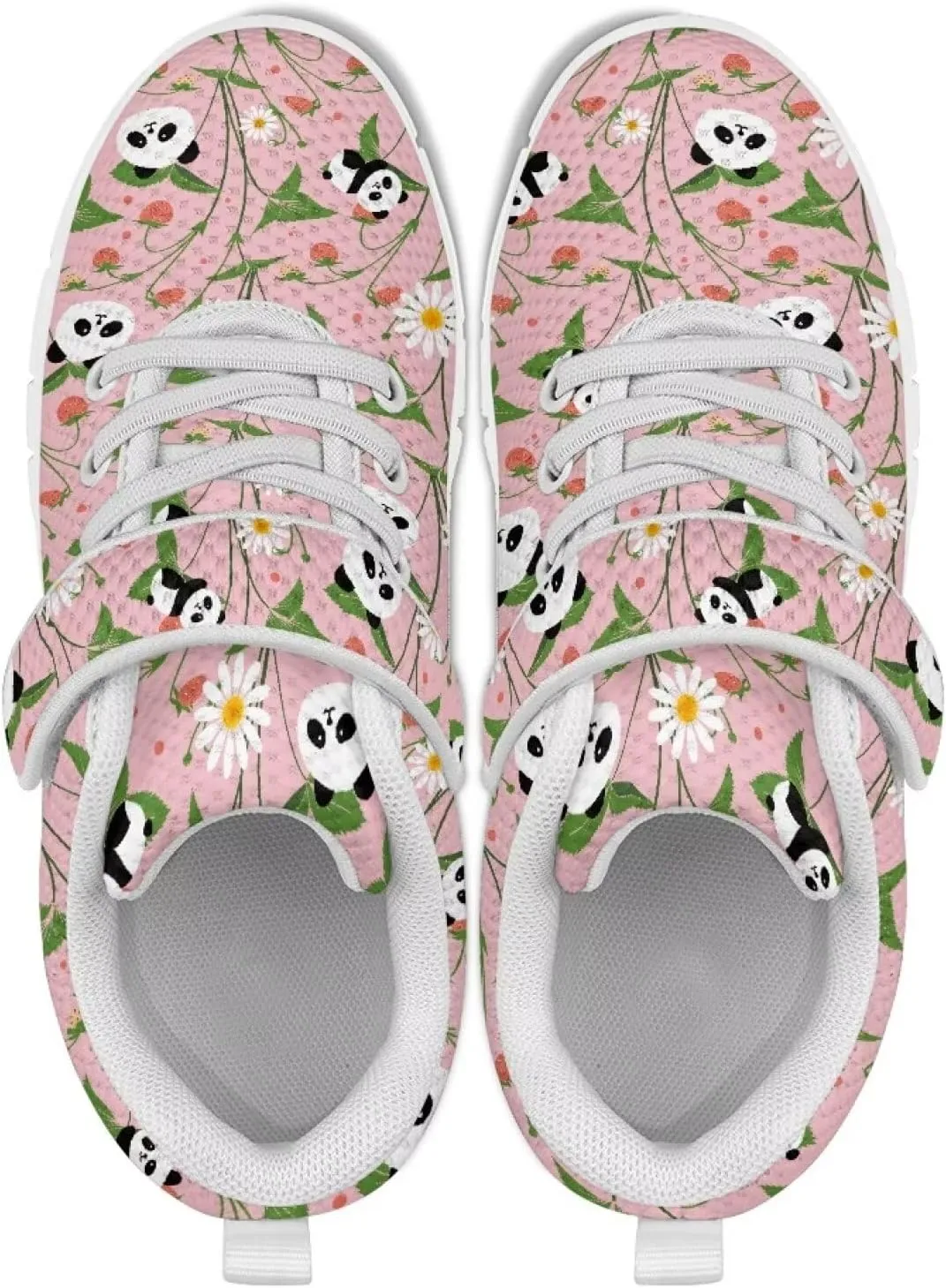 Showudesigns School Running Shoes Girls Boys Active Sneakers Kids Slip On Tennis Shoes