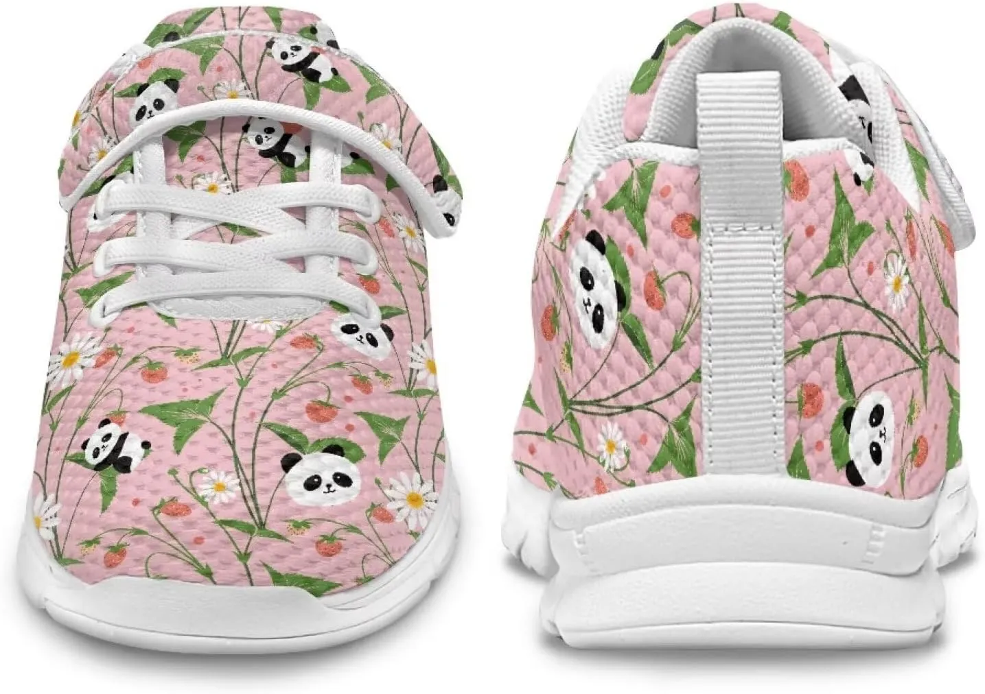 Showudesigns School Running Shoes Girls Boys Active Sneakers Kids Slip On Tennis Shoes