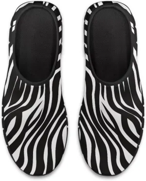 Slip On Tennis Shoes Women Casual Women's Flats Size 5.5-11.5 Black
