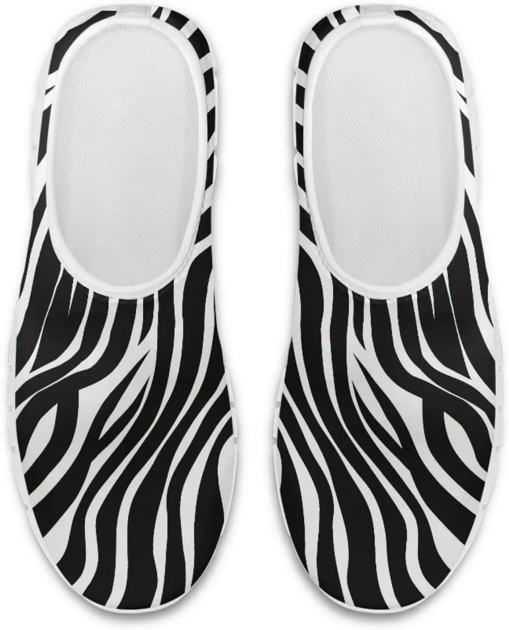 Slip On Tennis Shoes Women Casual Women's Flats Size 5.5-11.5 White