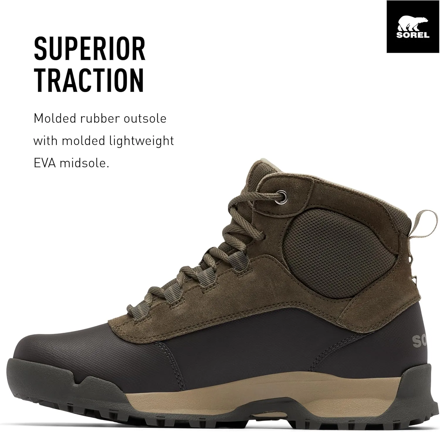 Sorel Men's Buxton Lite Lace Waterproof Boots