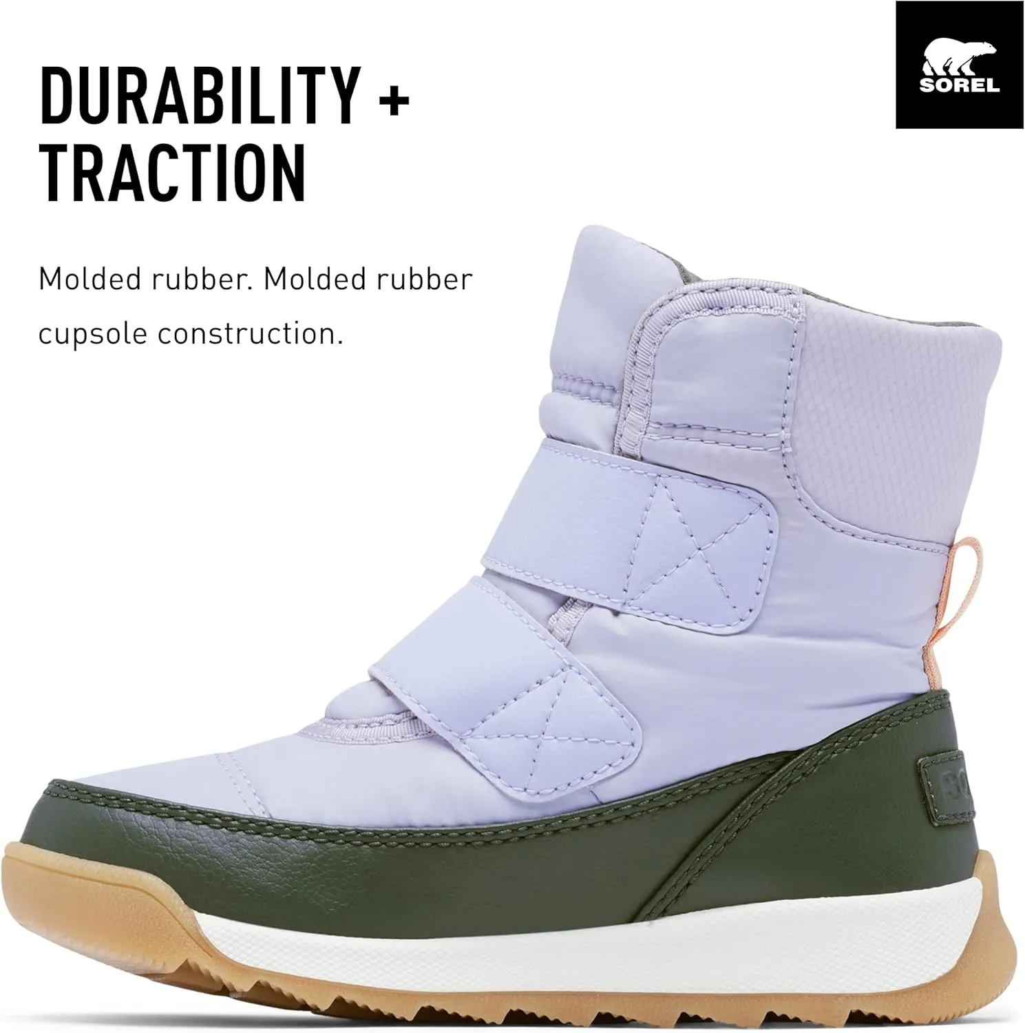 Sorel Unisex-Child Whitney II Strap Waterproof Snow Boot