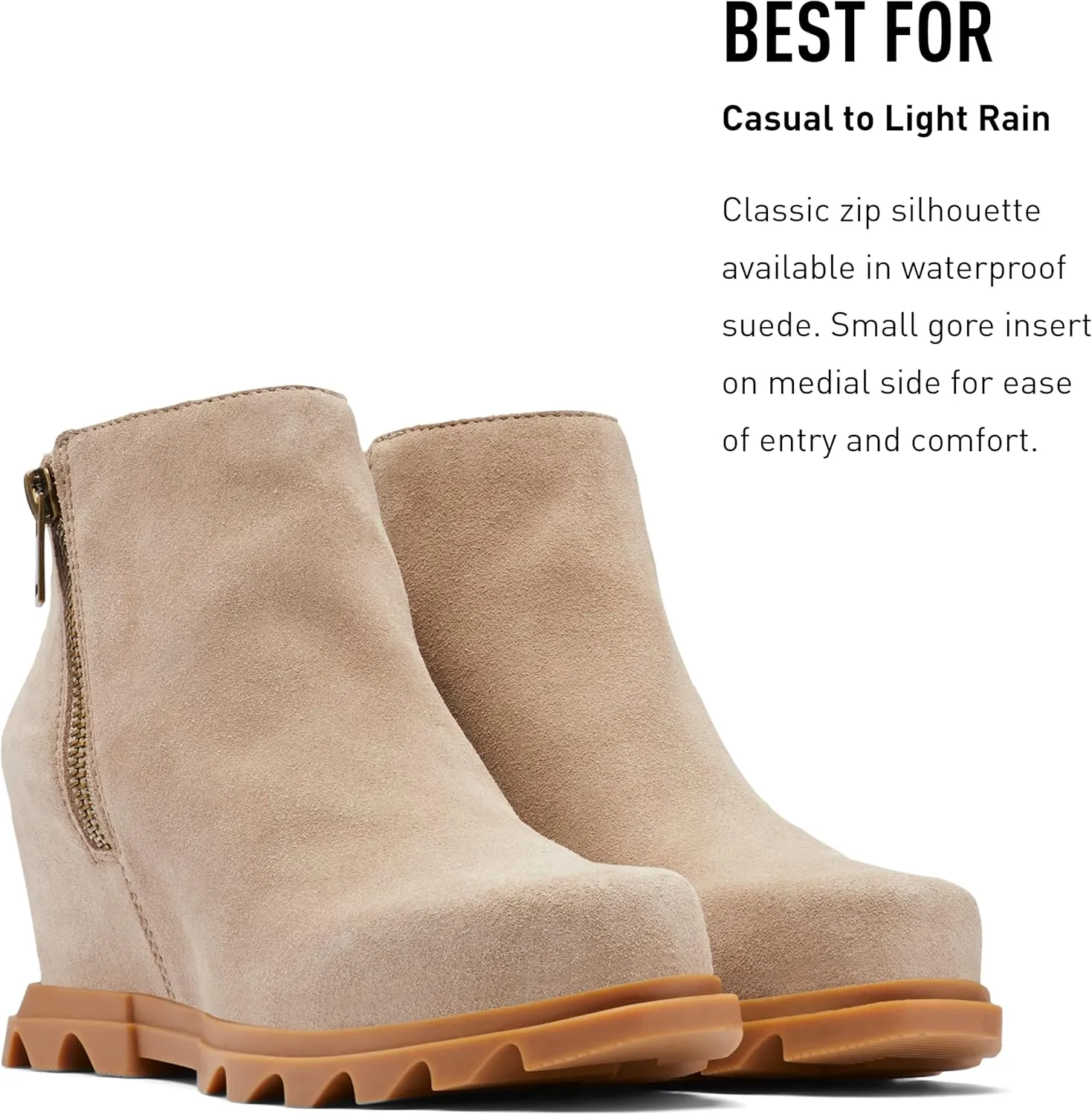 Sorel Women's Joan of Arctic Wedge II Zipper Fashion Boot