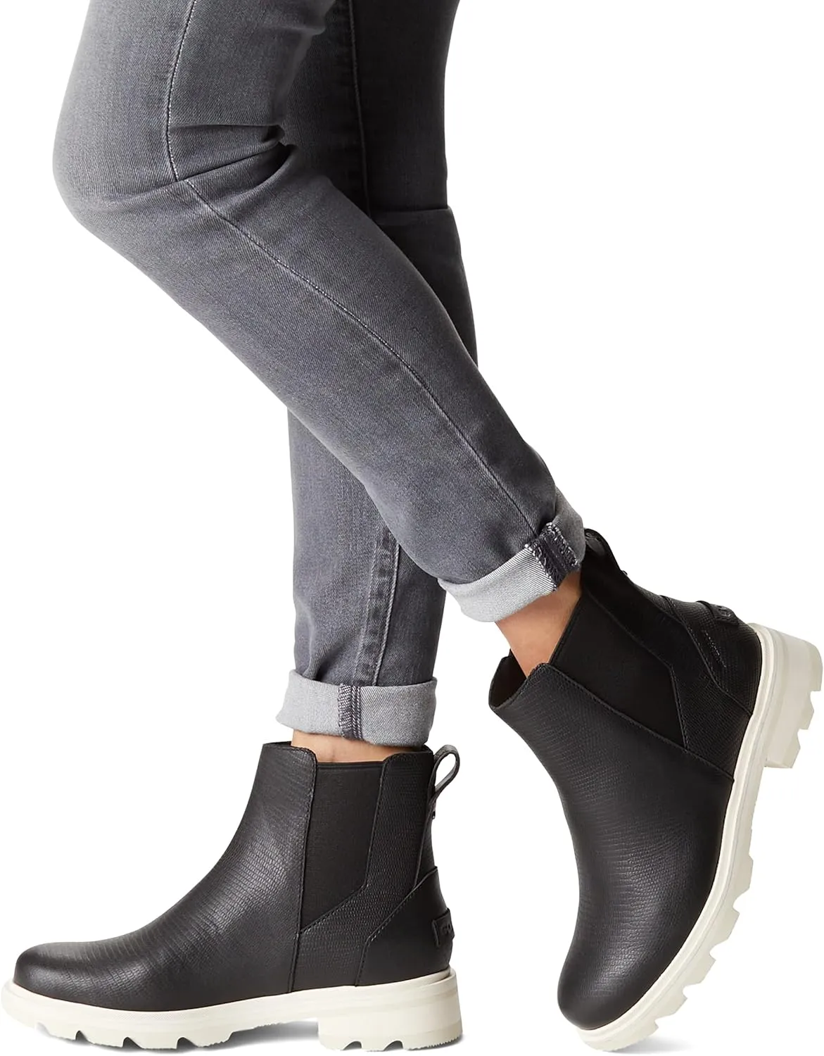 Sorel Women's Lennox Chelsea Rain Boot — Waterproof Leather Boots