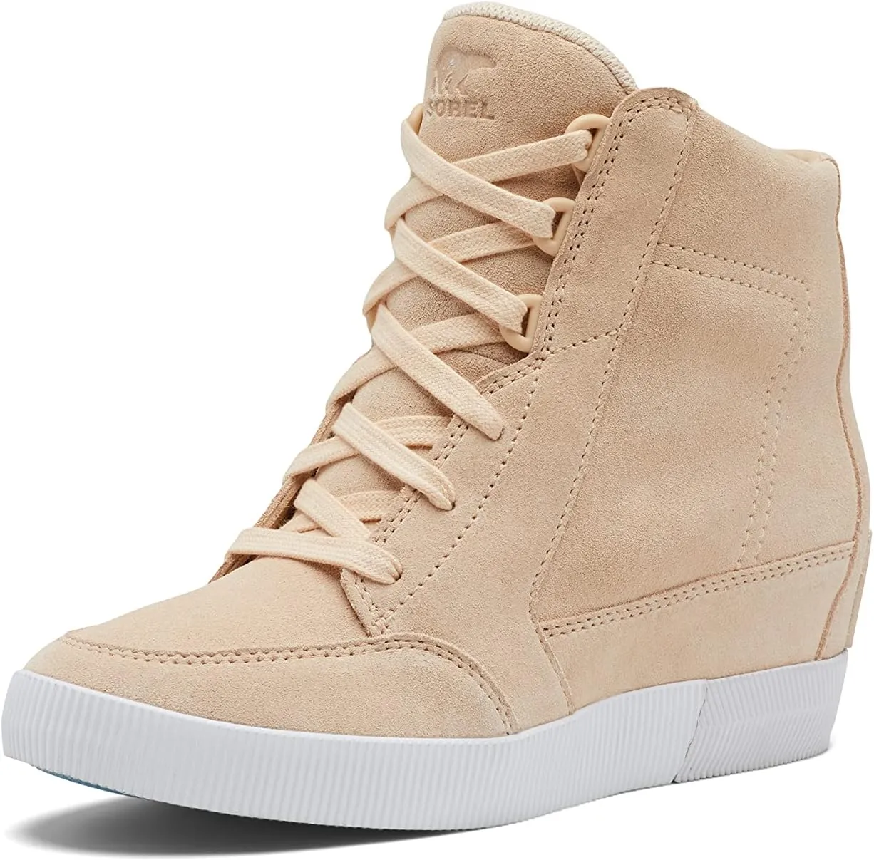 Sorel Women's Out 'N About Wedge II Boot - Nova Sand, Sea Salt - Size 7.5