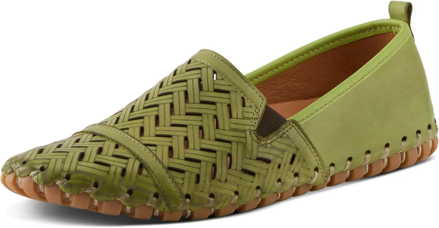 Spring Step Kapri Women's Leather Loafers with Arch Support & Removable Insole