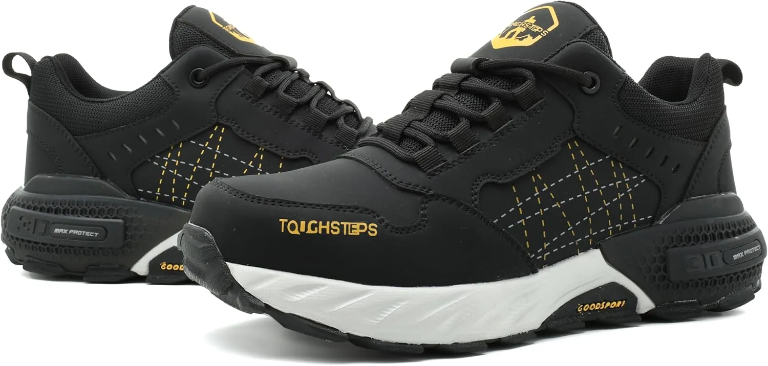 Steel Toe Shoes for Men Women Puncture Proof Safety Work Sneakers Lightweight Comfortable Indestructible Utility Shoes