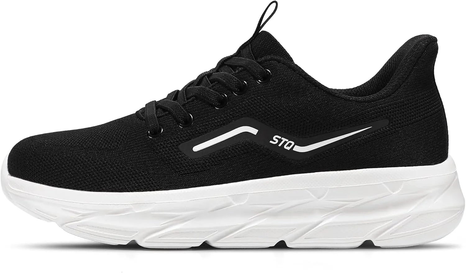 STQ Women's Slip-On Orthopedic Walking Shoes Comfortable Plantar Fasciitis Tennis Casual Sneakers