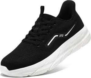 STQ Women's Slip-On Orthopedic Walking Shoes Comfortable Plantar Fasciitis Tennis Casual Sneakers