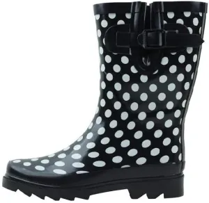 Sunville Women's Mid-Calf Rubber Rain Boots
