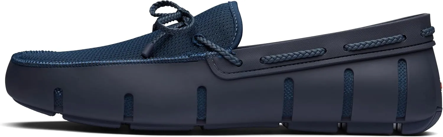 SWIMS Mens Loafers, Braided Lace Casual Slip-Ons Shoes, Fashion Shoe for Beach