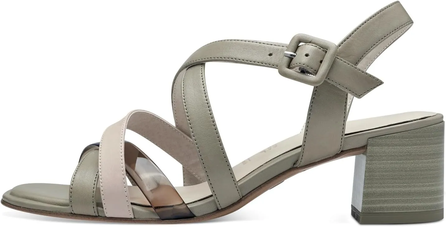 Tamaris Women's Ankle Strap Heeled Sandal