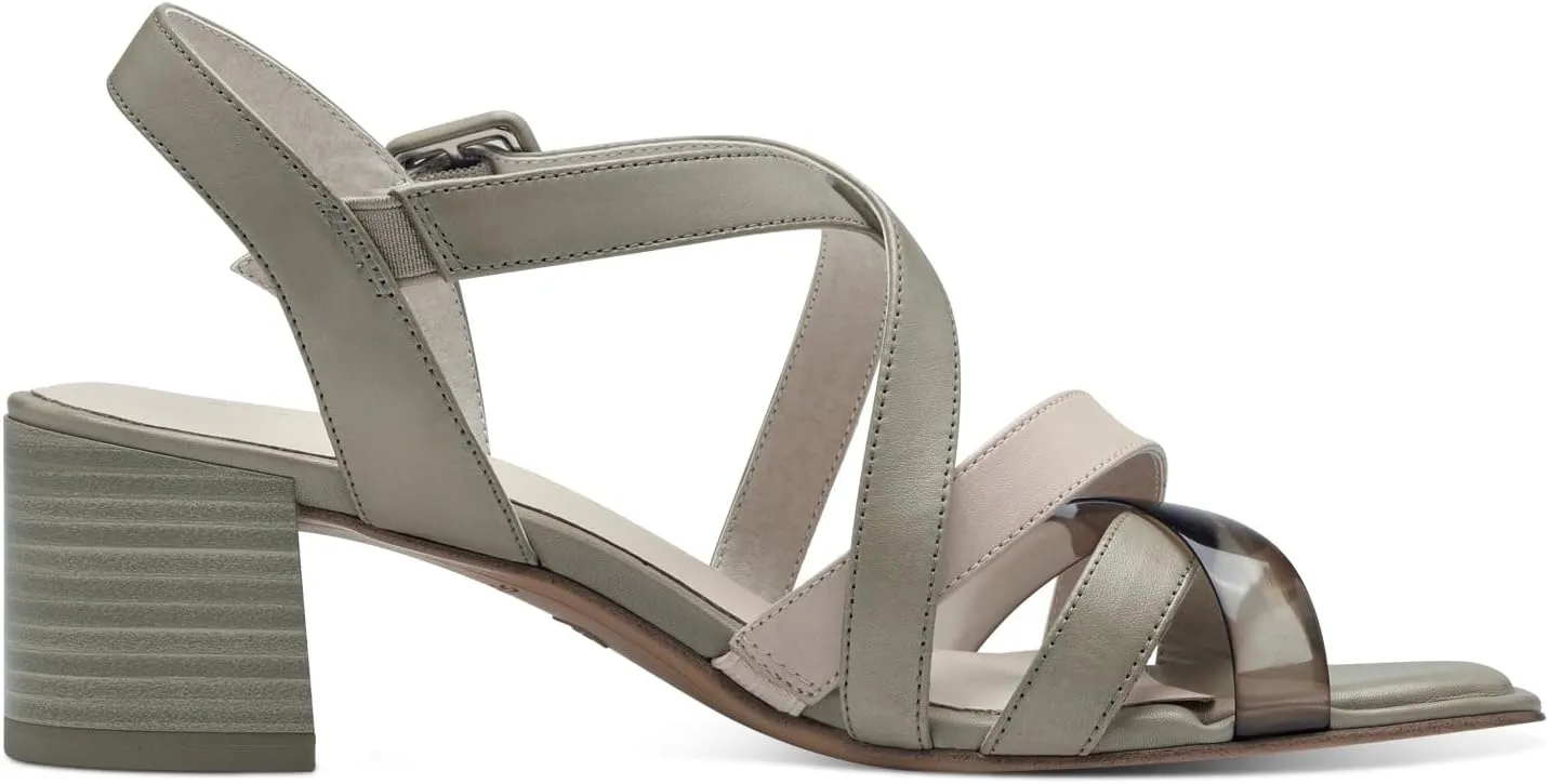 Tamaris Women's Ankle Strap Heeled Sandal