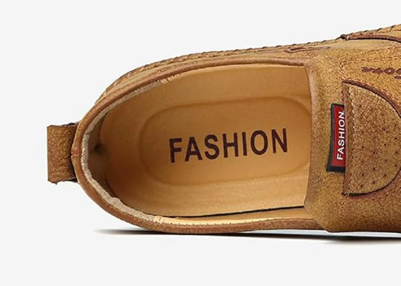 TangDao Men’s Loafers, Leather Slip On Moccasins Penny Loafers, Breathable Driving Walking Lightweight Casual Shoes