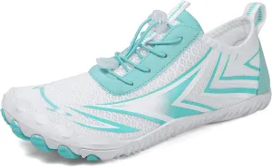 Thatrich Womens Hike Barefoot Shoes Breathable Athletic Running Men Wide Toe Box Non Slip Water Proof Work Shoe Vacation Beach Grounded Footwear Slip-On Lightweight Comfy Hiking Sneakers for Unisex
