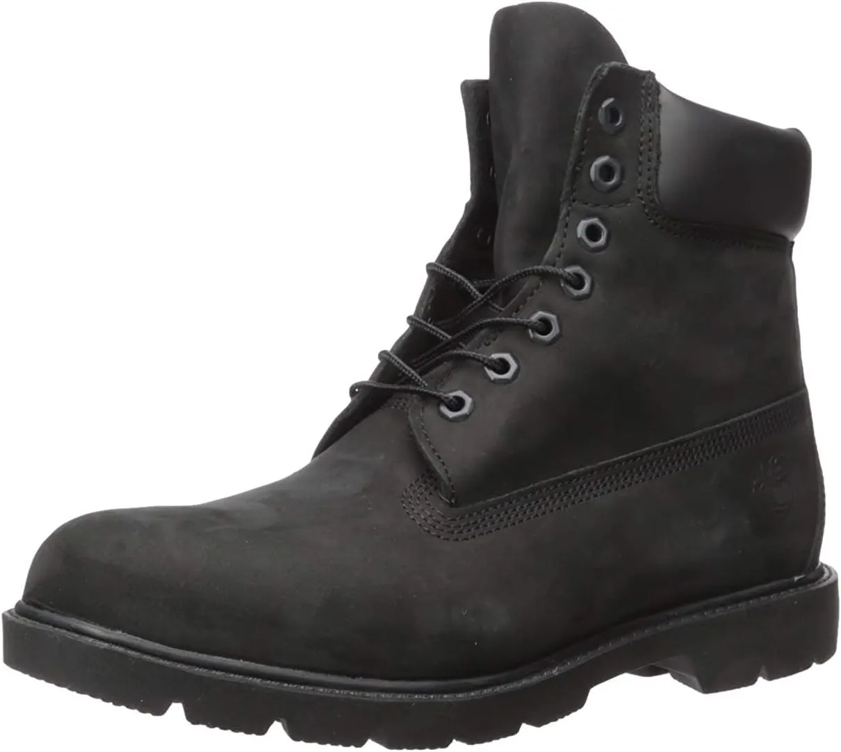Timberland Mens 6" classic Lugged Sole Leather Combat & Lace-Up Boots