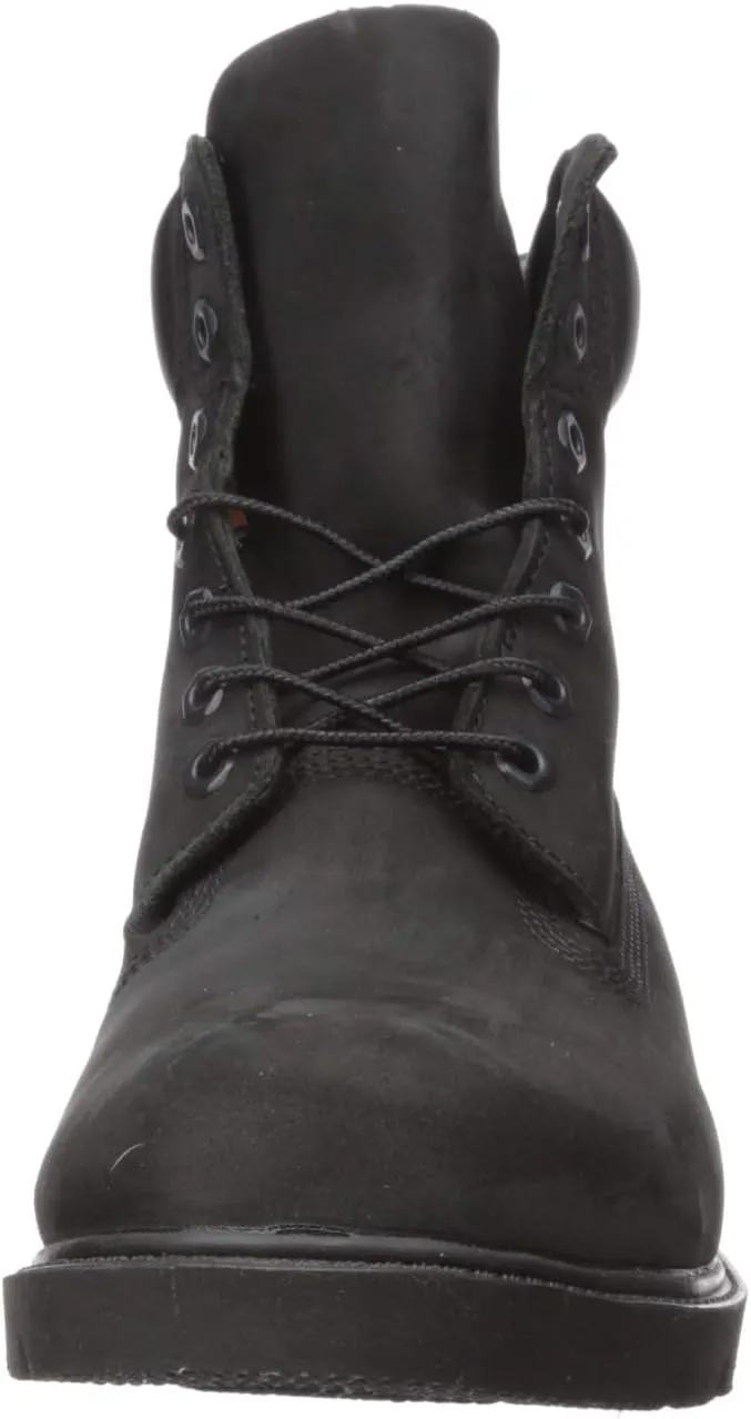 Timberland Mens 6" classic Lugged Sole Leather Combat & Lace-Up Boots