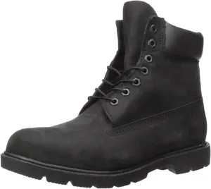 Timberland Mens 6" classic Lugged Sole Leather Combat & Lace-Up Boots