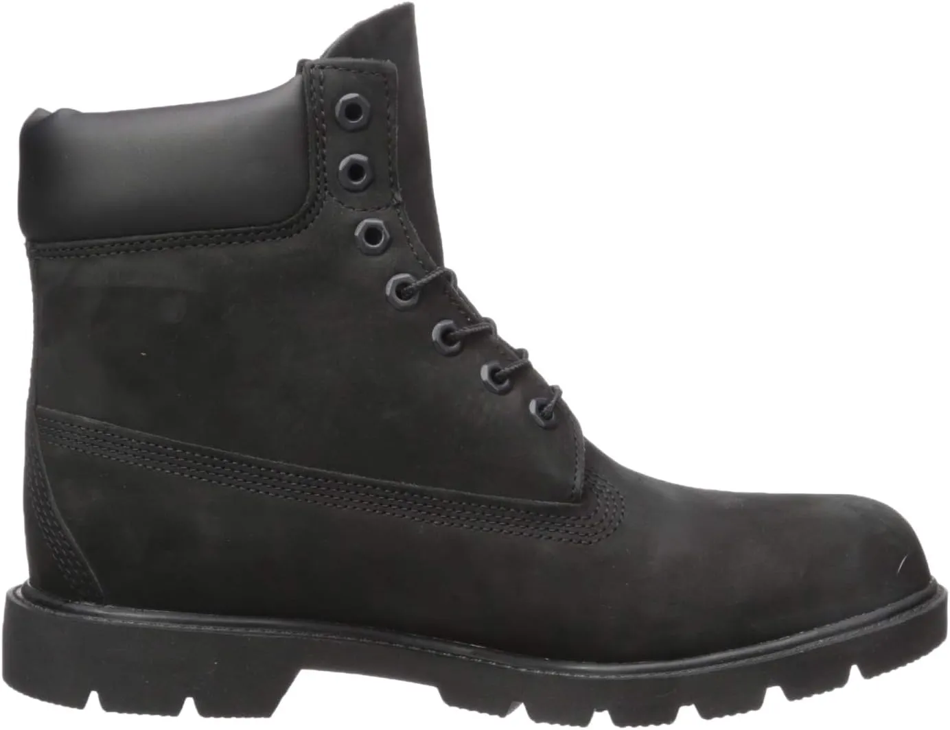 Timberland Mens 6" classic Lugged Sole Leather Combat & Lace-Up Boots